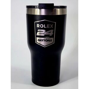 RTIC 20 oz Tumbler Rolex 24 at Daytona Racing Stainless Steel Travel Mug Black